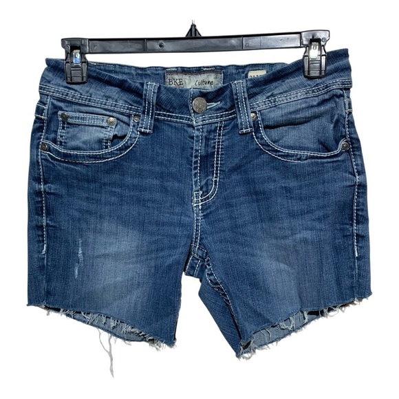 Denim Cutoff Shorts From BKE Sz XL - Picture 1 of 3
